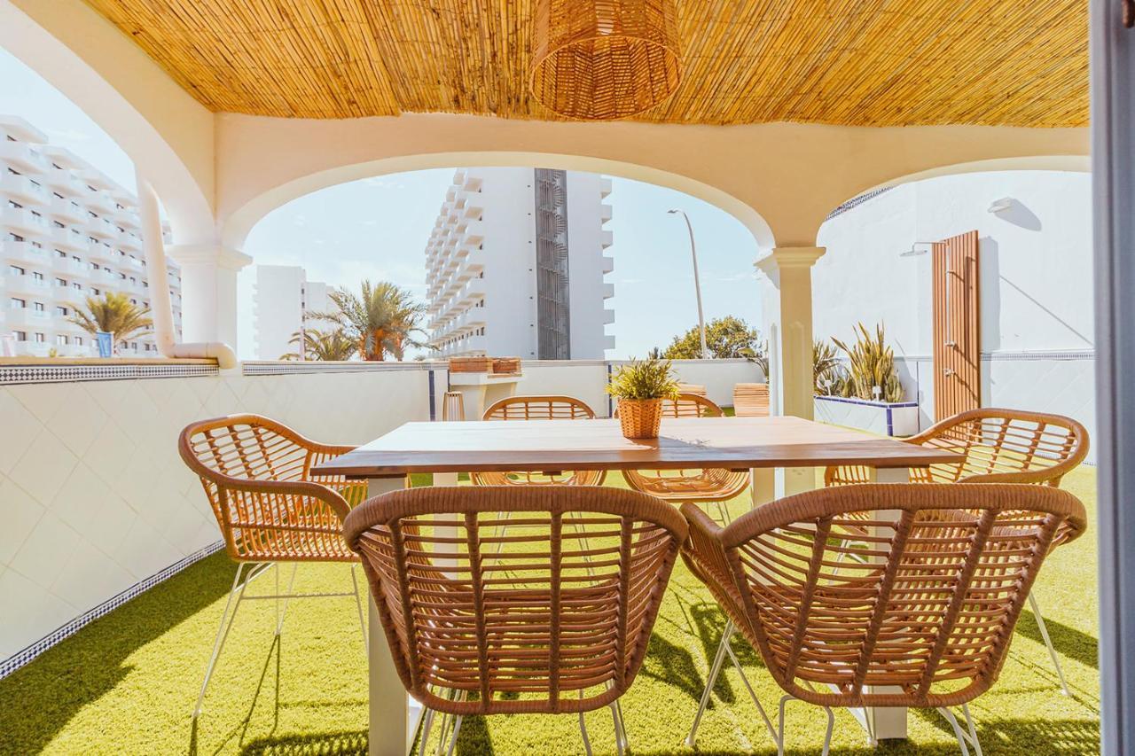 Apartamento Con Gran Terraza Junto A La Playa ตอร์เรโมลิโนส ภายนอก รูปภาพ