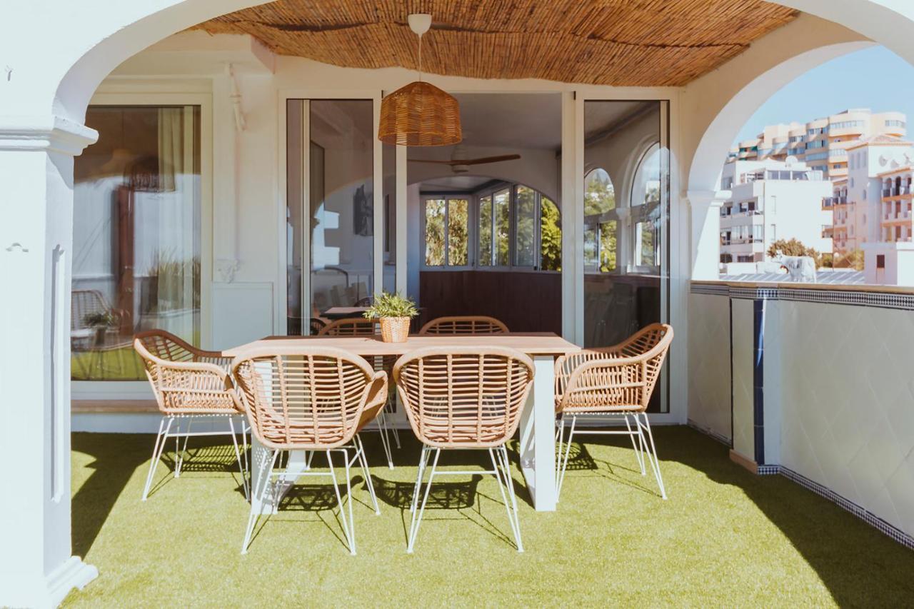 Apartamento Con Gran Terraza Junto A La Playa ตอร์เรโมลิโนส ภายนอก รูปภาพ