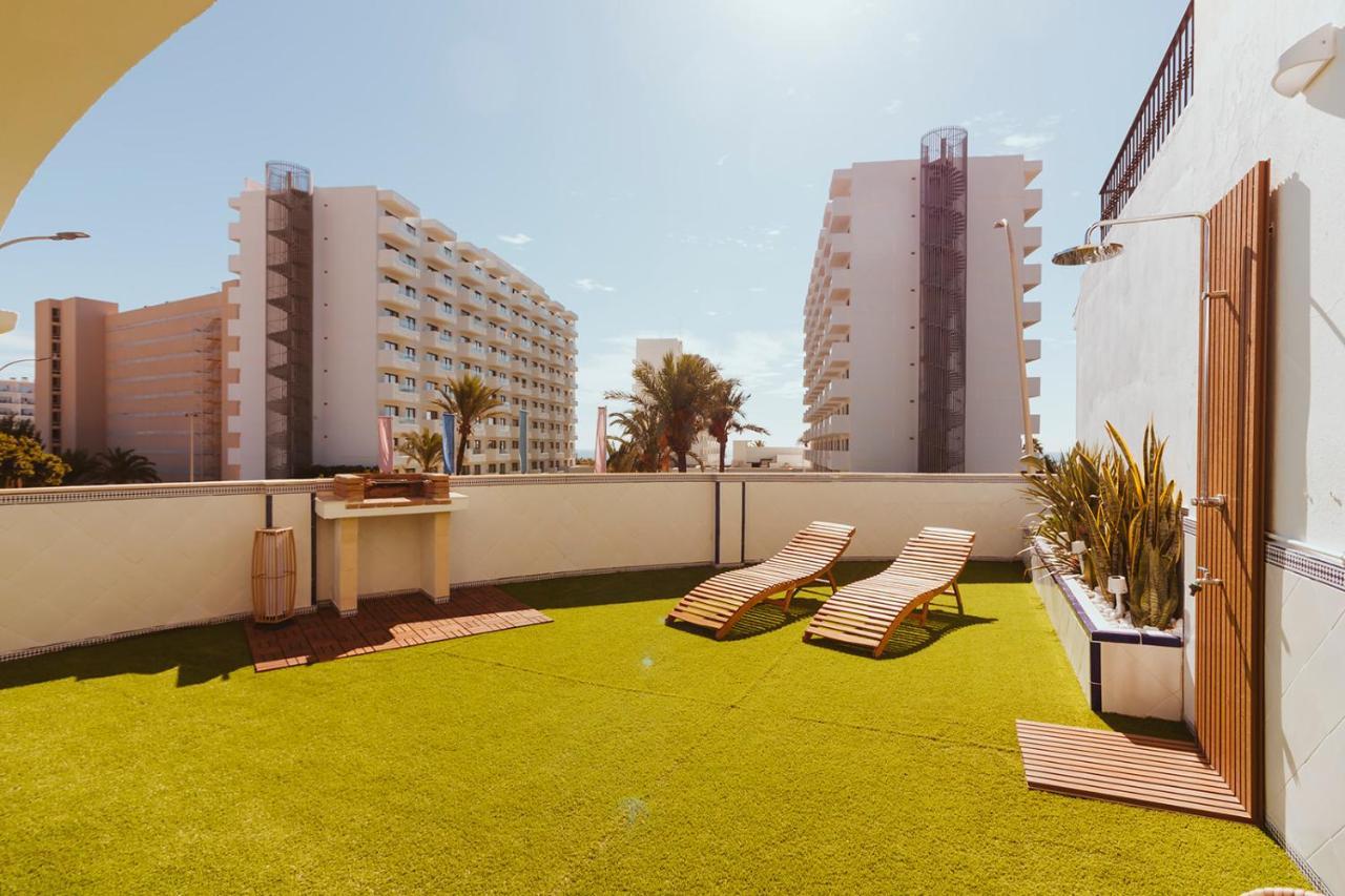 Apartamento Con Gran Terraza Junto A La Playa ตอร์เรโมลิโนส ภายนอก รูปภาพ